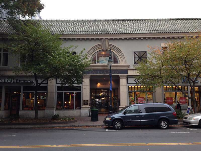 Latta Arcade Exterior, Charlotte, NC