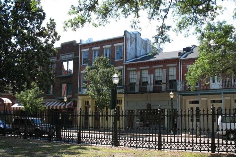 Lower Dauphin Street in Mobile, Alabama