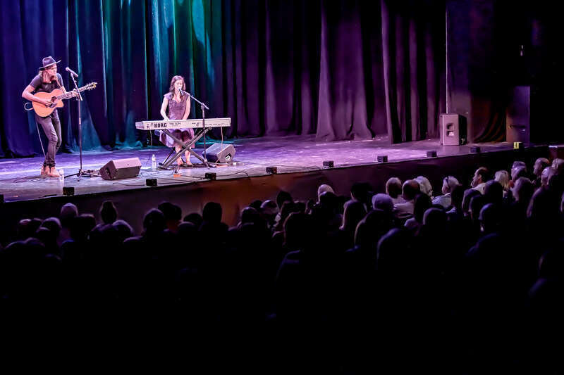 Maggie McClure at the La Mirada Theatre in La Mirada, California, on Saturday, March 16, 2019. Maggie opened for Paul Reiser.