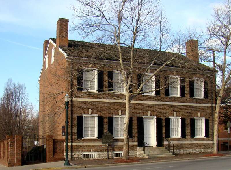 Mary Todd Lincoln House, childhood home of First Lady Mary Todd Lincoln, is located in Lexington, Kentucky. The current address is 578 West Main Street, Lexington, Kentucky.