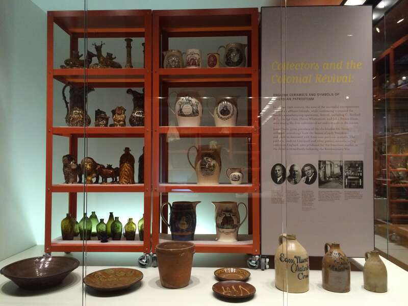 Collection of English ceramics and ceramics with patriotic symbols