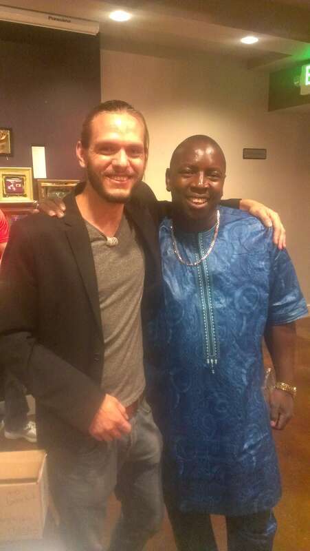 Maxwell Hughes w/ Vieux Farka Toure 2013 @ eTown, Boulder, Colorado, US