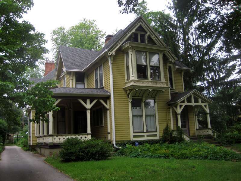 The Meagher House in the West Washington Historic District in South Bend, IN (1884)