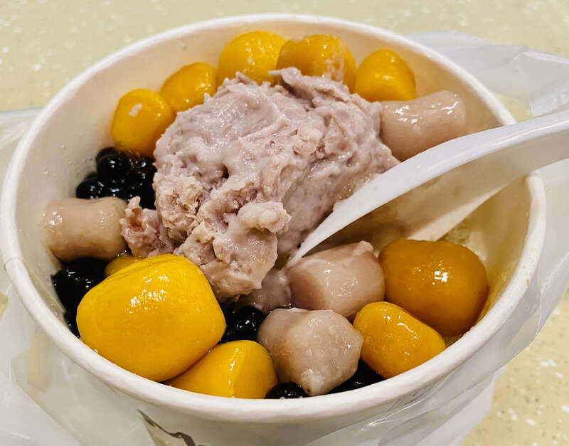 dessert from Meet Fresh store at San Mateo, California