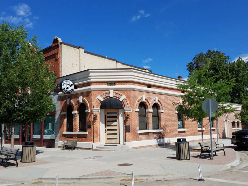 The Renaissance Revival Meridian Exchange Bank building (1912) in Meridian, Idaho, was designed by Tourtellotte and Hummel and is listed on the National Register of Historic Places.