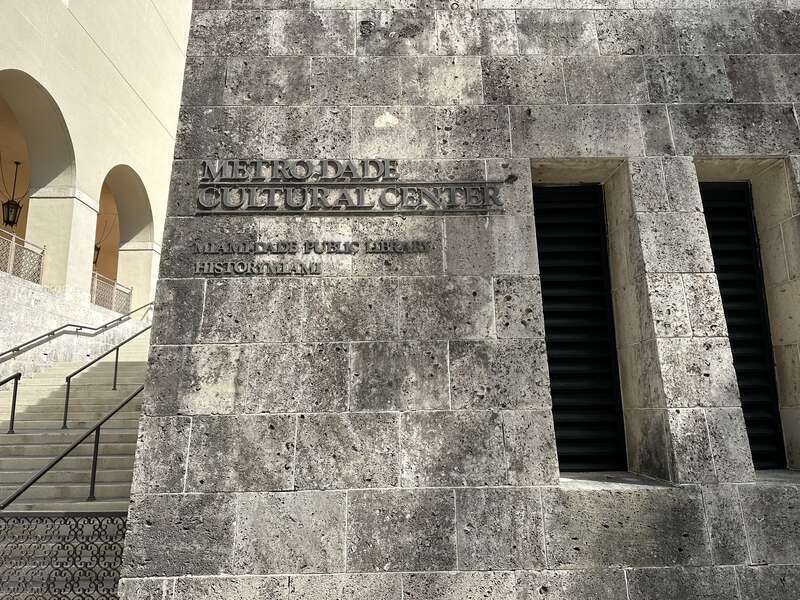 Metro Dade Cultural Center Sign, Miami FL