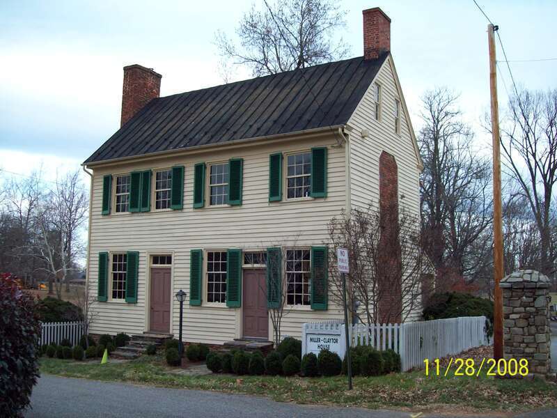 Miller-Claytor House (Front View), Lynchburg VA, November 2008
