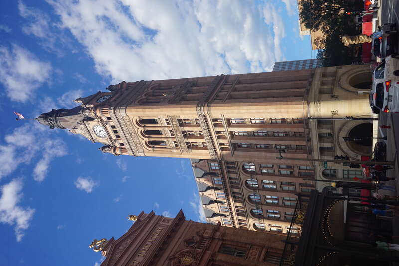 The Milwaukee City Hall in Milwaukee, Wisconsin (United States).