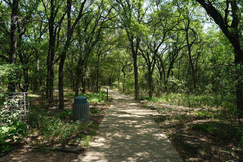 The Molly Hollar Wildscape at Veteran's Park in Arlington, Texas (United States).