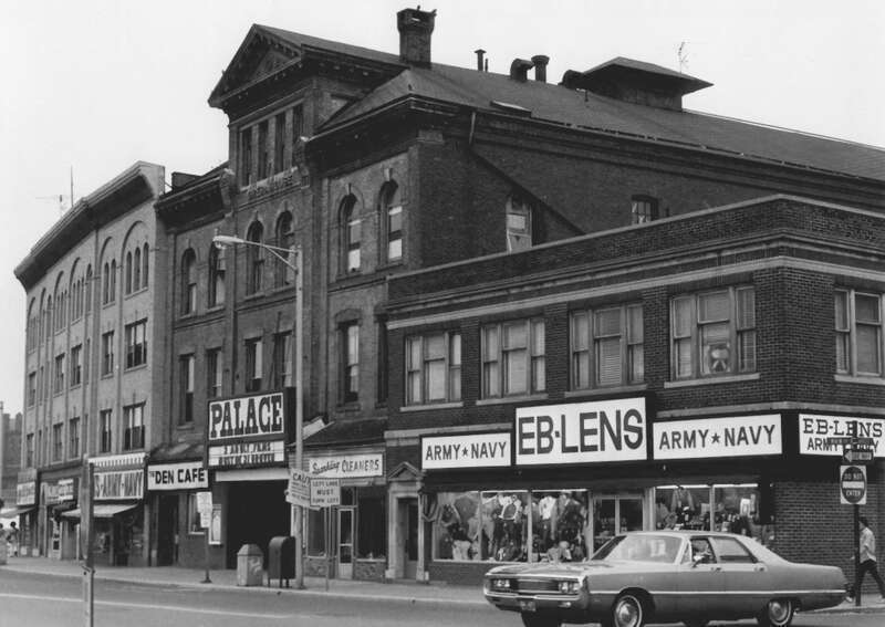New Britain Opera House, New Britain, Connecticut.  It was demolished during urban renewal before 1994.