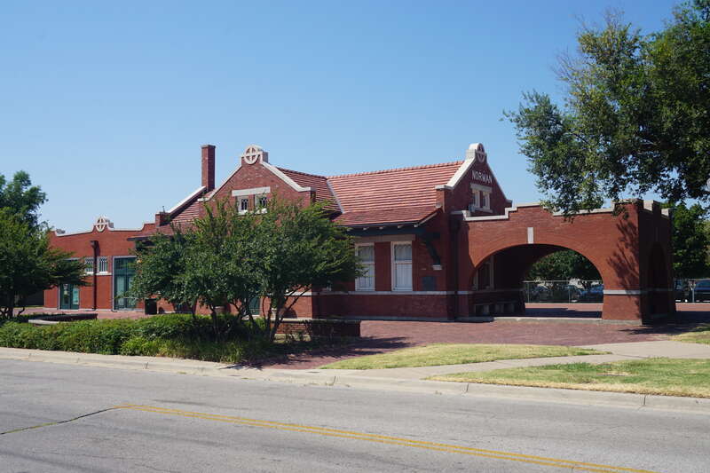 The Norman Depot in Norman, Oklahoma (United States).