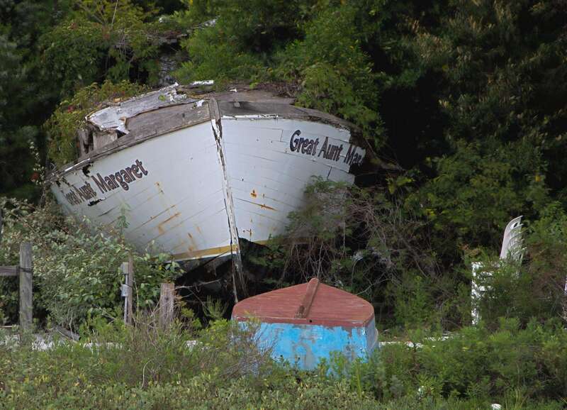 Obsolete Shrimp Boat