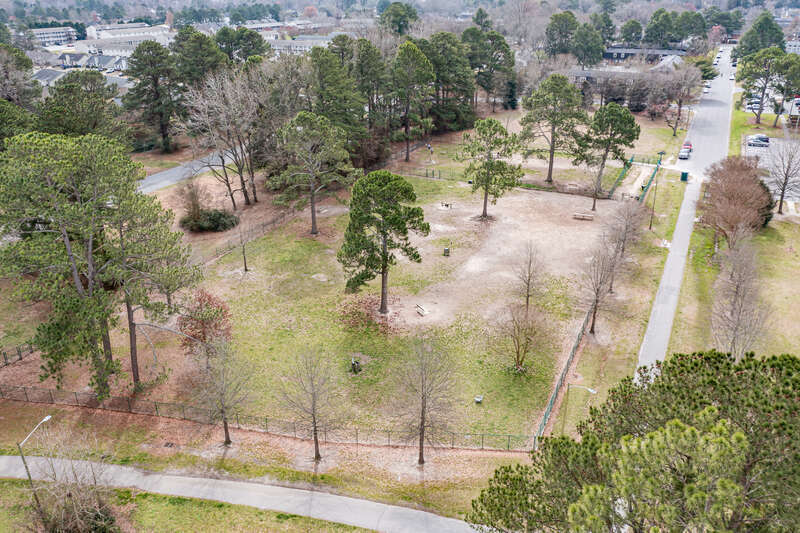 City of Greenville Off-Leash Dog Area, Monday, February 20, 2023.