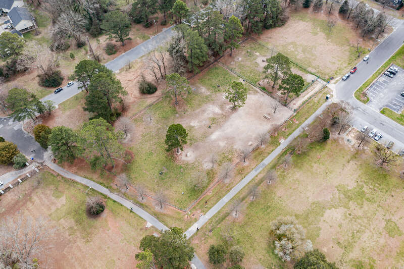 City of Greenville Off-Leash Dog Area, Monday, February 20, 2023.