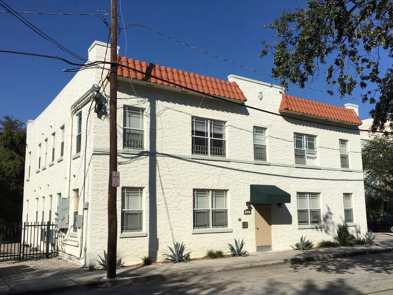 Old Apartment Building Lummus Park Miami 1926