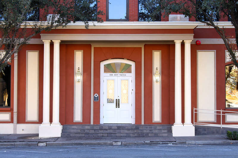 One East Twohig Avenue in San Angelo, Texas, United States was built in 1906.