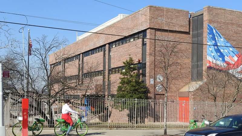 Looking north on a sunny afternoon