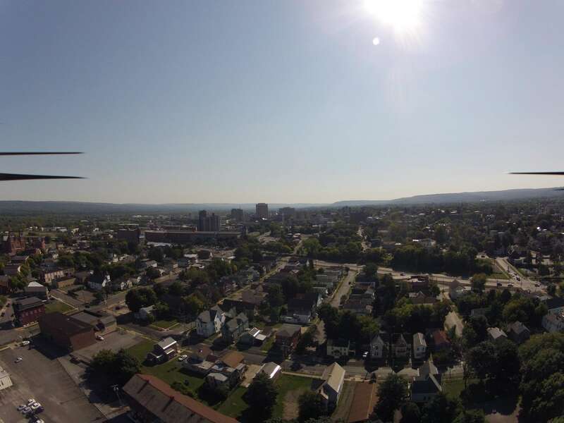 parking lot next to the utica brewery 7