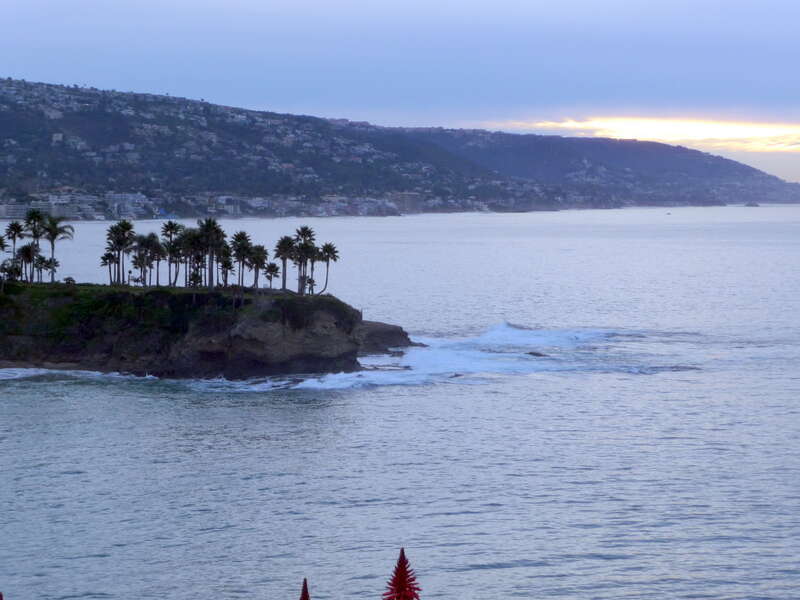 Patrick Nouhailler visiting Laguna Beach