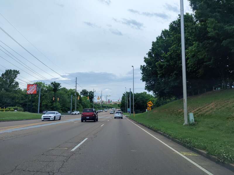Paul Huff Parkway near Mouse Creek Road in Cleveland, Tennessee