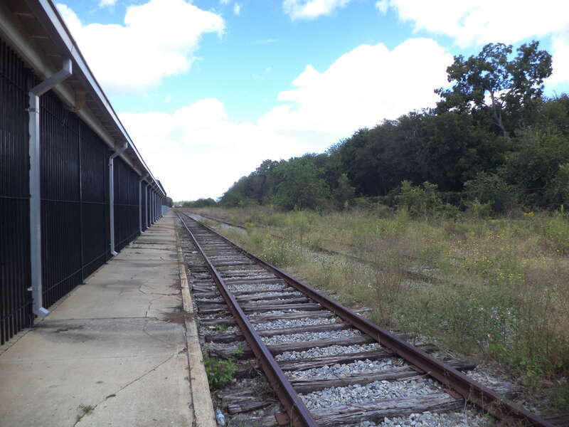 RR Tracks heading North from Union Station Depot, Albany, Dougherty County, Georgia