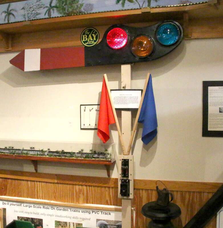 This excellent small museum boasts a 2-mile long 10&quot; gauge miniature railway ride, some lovely historic layouts in O, S and HO gauges and an historic Floridan locomotive on display.
At Railroad Museum of South Florida, Lakes Regional Park, Fort