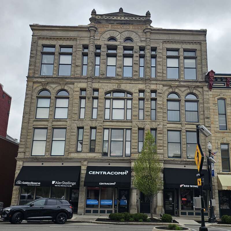 The Rawson Building in downtown Findlay, Ohio