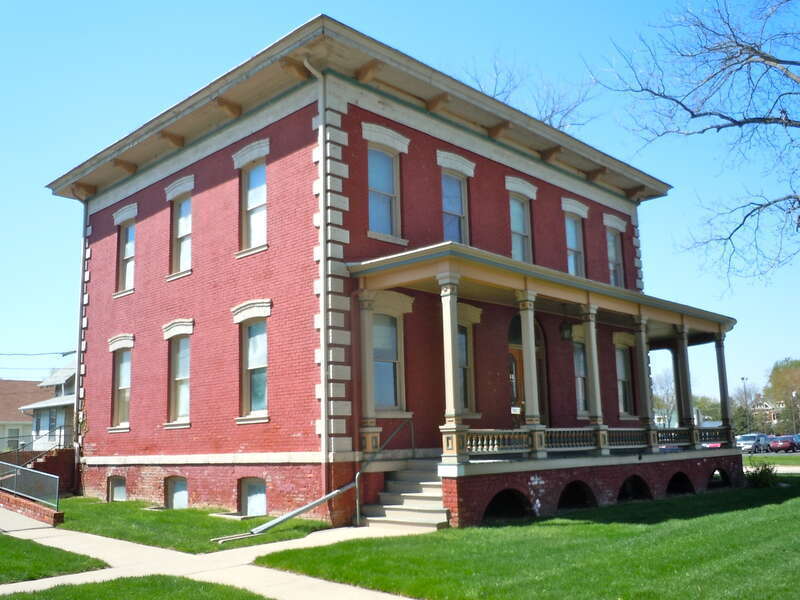 Reverend Little's Young Ladies Seminary on the NRHP since February 4, 1982. At 541 6th Ave., Council Bluffs, Iowa