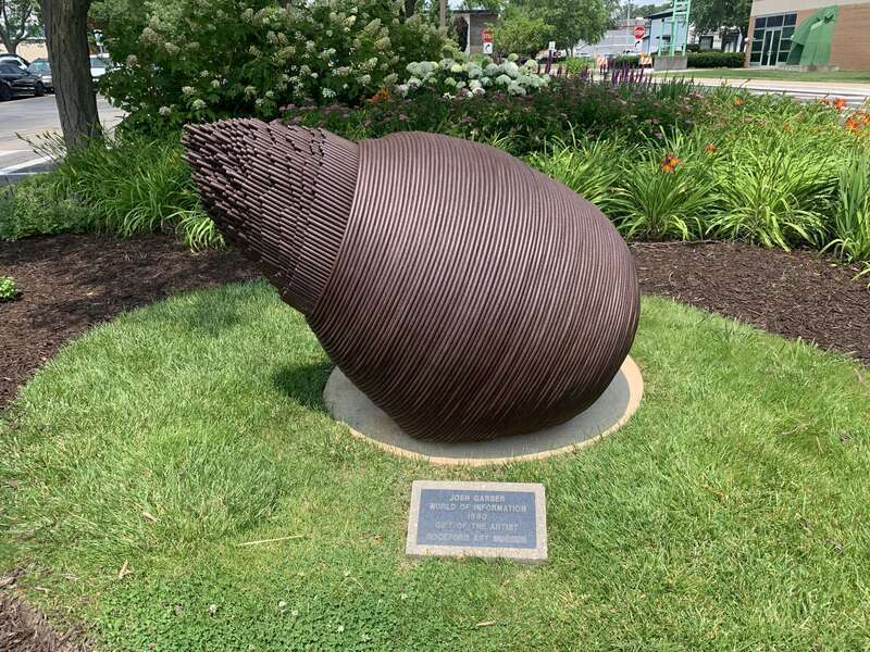 Rockford Art Museum, Josh Garber, World of Information, 1990