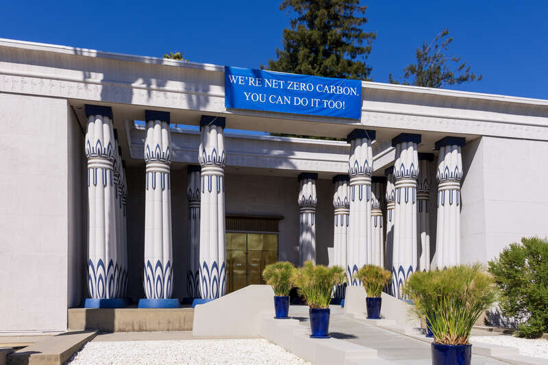 Rosicrucian Egyptian Museum entrance