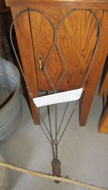 Rug beater in the Spanish Fork Pioneer Park.