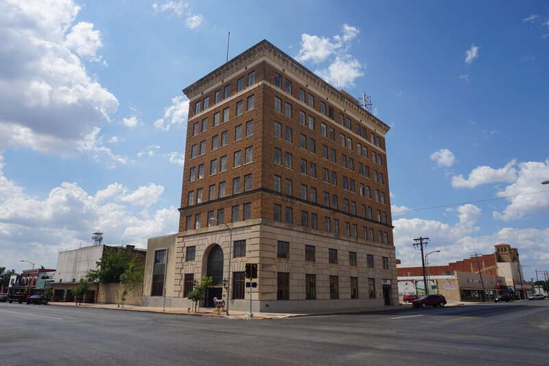 The San Angelo National Bank Building in San Angelo, Texas (United States).