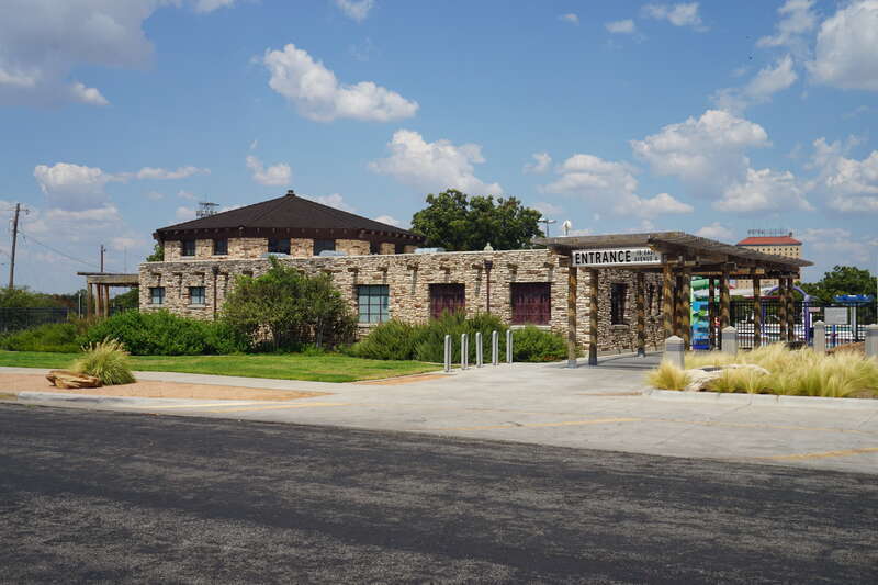 The Municipal Swimming Pool in San Angelo, Texas (United States).