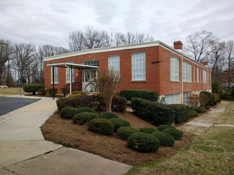 Building B of the Schoolfield School Complex in Danville, Virginia.
