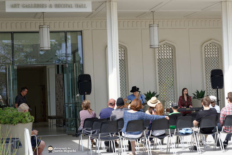 Shane Henry &amp;amp; Maggie McClure performing live at the Brand Library &amp;amp; Art Center in Glendale California on Sunday April 13th, 2014.