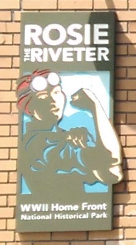 The entrance to the Rosie the Riveter National Historic Park visitor center in Richmond, California. Photo by Jim Heaphy.