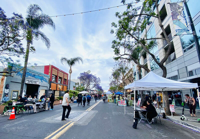 South FIRST FRIDAYS Art Walk and the 13th Annual SubZERO Festival at the SoFA District in San Jose, California