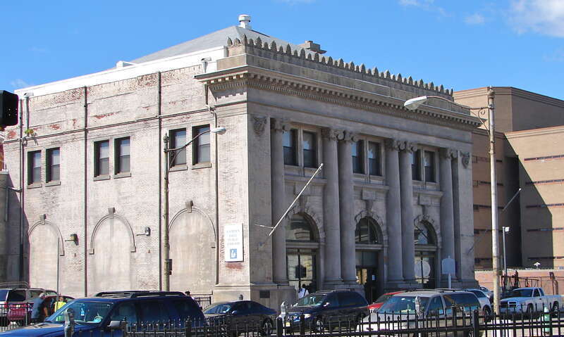 South Jersey Gas, Electric and Traction Company Office Building on the NRHP since January 5, 2005. At 418 Federal St. in 	Camden, New Jersey.  Now used as a library.