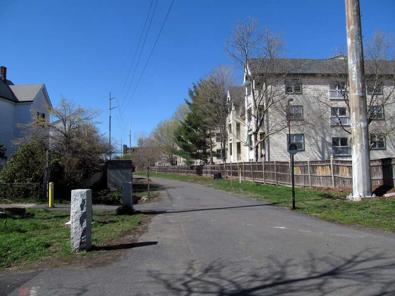 The south end of the Northern Strand Community Trail in April 2017