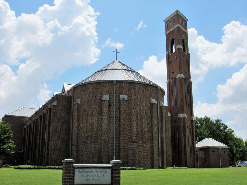 St. Vincent's Cathedral in Bedford, Texas.