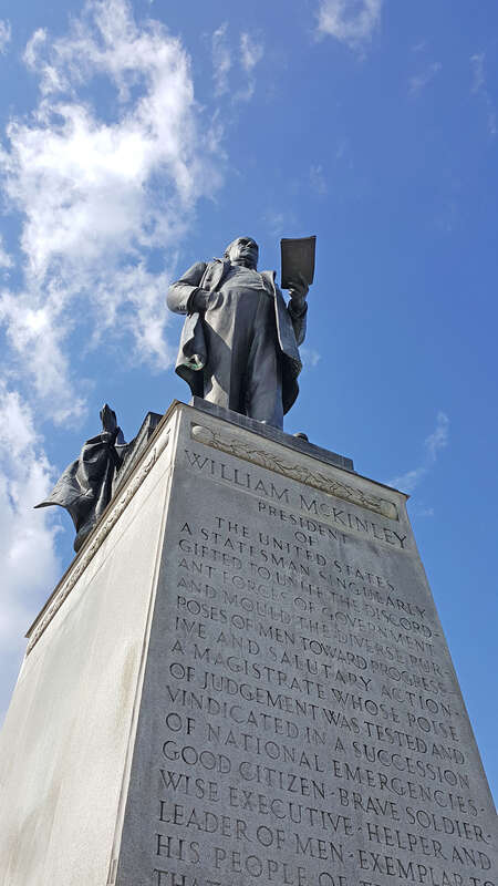 statue from below 02 - McKinley Tomb