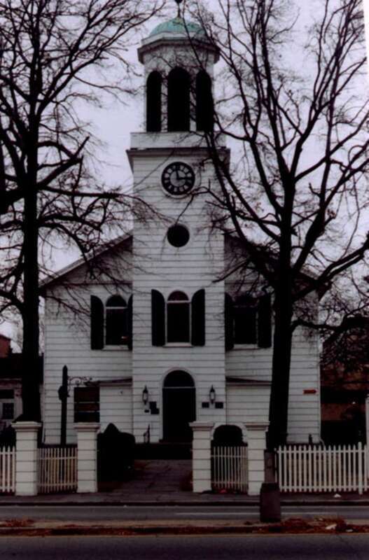 Saint George's Episcopal Church in Hempstead today.