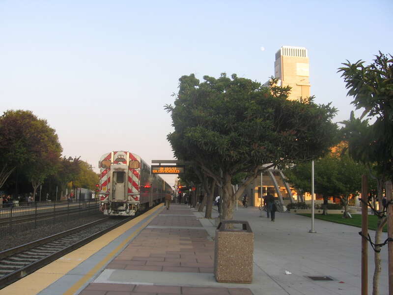 The Sunnyvale (Caltrain station) in Sunnyvale, California, USA.