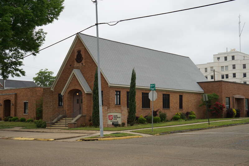The Salvation Army Corps Building in Texarkana, Arkansas (United States).