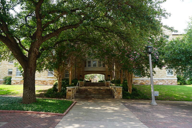 The Tom Brown/Pete Wright Residential Community on the campus of Texas Christian University in Fort Worth, Texas (United States).
