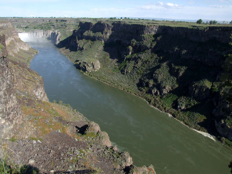 The Full River at Shoshone Falls