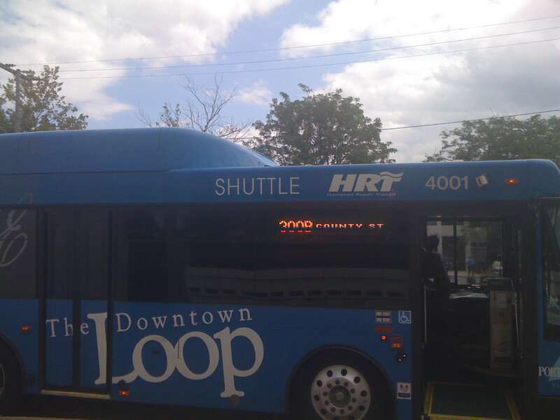 This is the 300B South Loop shuttle