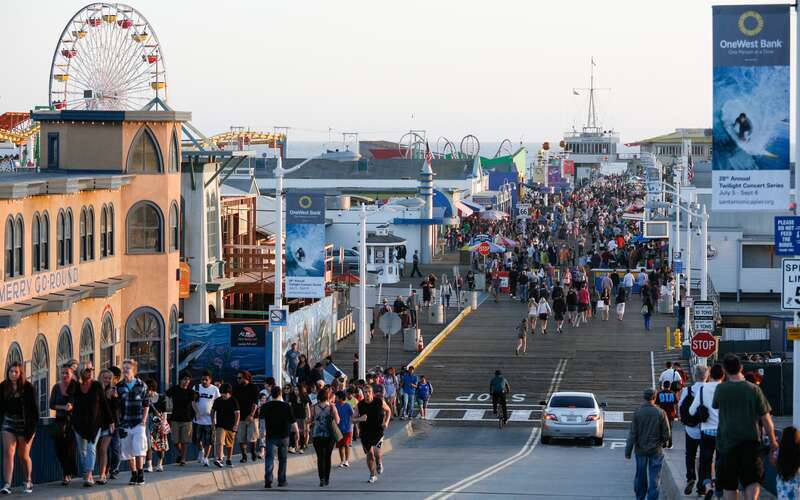The Santa Monica Pier