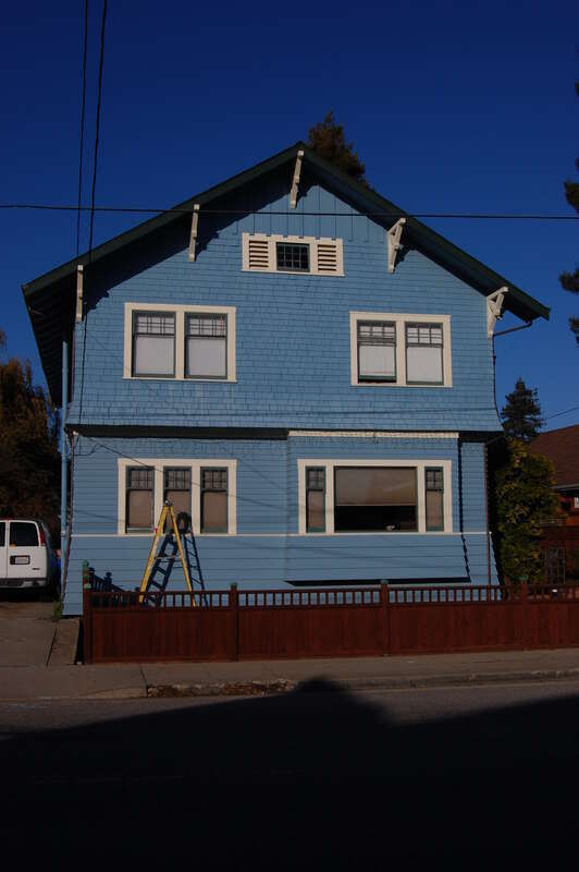 Built in 1908. 1134 Laurel Street. Santa Cruz, California, USA