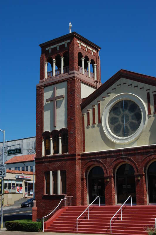 First United Methodist church. 502 Virginia Street. Vallejo, California, USA